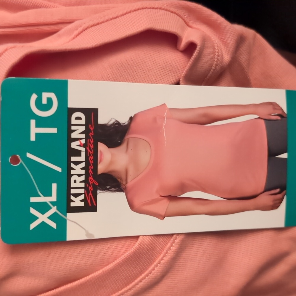XL: Ladies Pima cotton t-shirt.